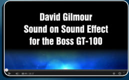 boss gt 100 david gilmour patches